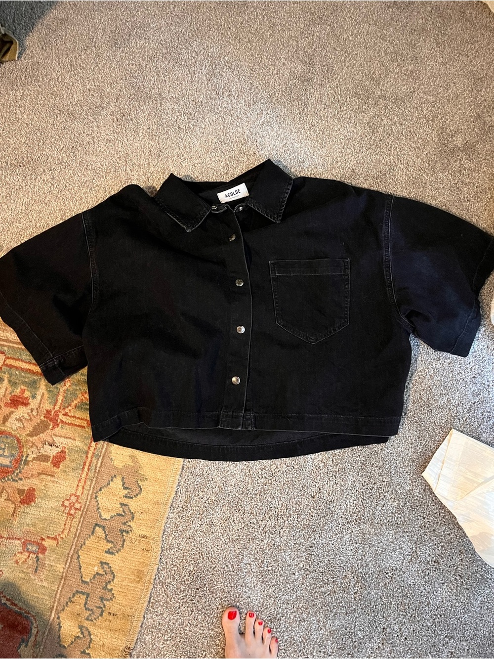 AGOLDE
RONA BOX SHIRT - INTENSE - Picture 6 of 6